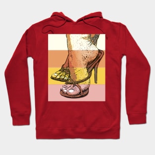 woman feet Hoodie